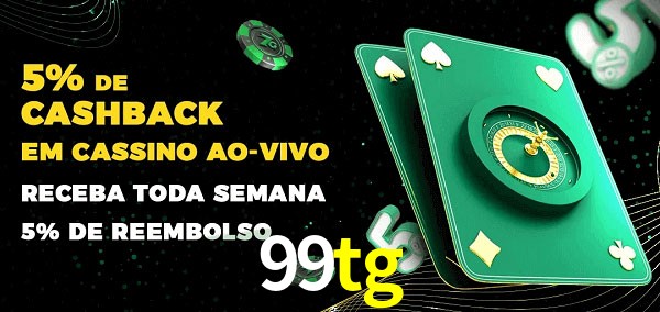 Promoções do cassino ao Vivo 99tg